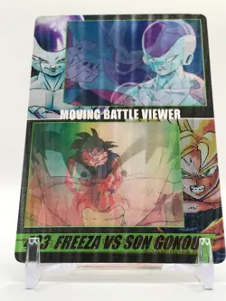 Goku DRAGON BALL Gumi 3D Card TCG MORINAGA Vintage Japan very rare No.423 - Image 3