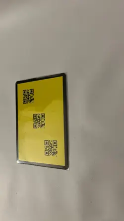 Disney Lorcana Discard Error QR Code Card Whispers In the Well - RARE TC - Image 2