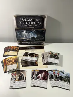 ~FFG the Game of Thrones LCG-Wolves of the North expansion/Box-Complete!~ - Image 1