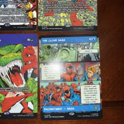 MTG SPIDER-MAN 12 Card Lot Of Reprint/Scene Cards. Venom, King in Black Inc!!! - Image 2