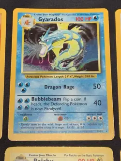 Vintage Holo Rare Pokemon Cards WOTC 1999 Base Set, Fossil, Jungle MP/HP Raichu - Image 3