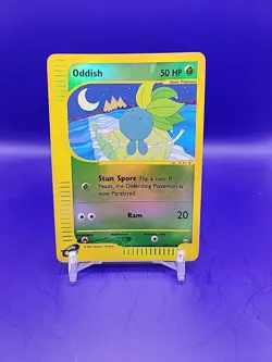 Oddish Reverse Holo - 97/147 Aquapolis Pokemon Card - 2003 MP - Image 1