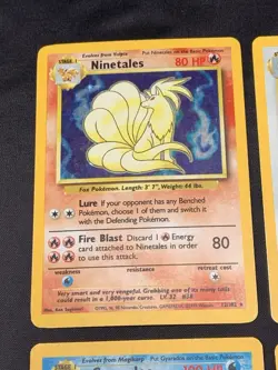 Vintage Rare Holo Pokemon Card Lot WOTC 1999 Base Set 2, Jungle, Fossil - MP/HP - Image 2