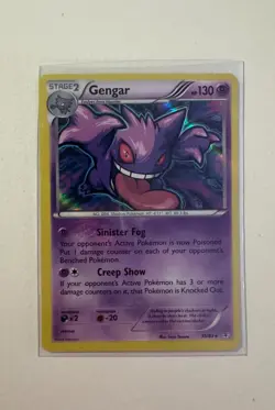 Gengar 35/83 Holo Rare Generations XY Pokemon Card 2016 NM/VLP - Image 1