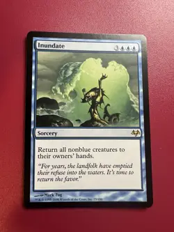 *** Inundate *** Eventide NM MTG English - Image 1