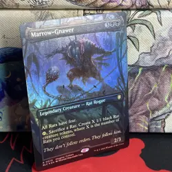 Marrow-Gnawer (Borderless) #0079 Commander: Bloomburrow FOIL NM - Image 2