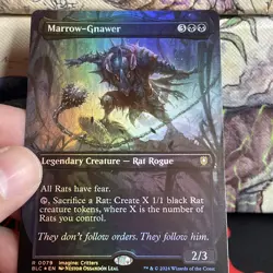 Marrow-Gnawer (Borderless) #0079 Commander: Bloomburrow FOIL NM - Image 3