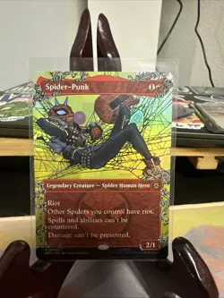 Spider-Punk (0210) (Borderless) Marvel's Spider-Man Foil - Image 1