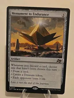 Monument to Endurance MTG Aetherdrift Regular - Image 1