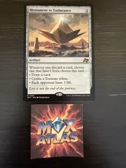 MTG - Monument to Endurance - Aetherdrift - Regular - #0237 - Pack Fresh - Image 1