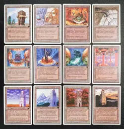 MTG Urza's Land: Mine, Tower, Power Plant - Full Playset - ONE OF EACH ART - Image 1