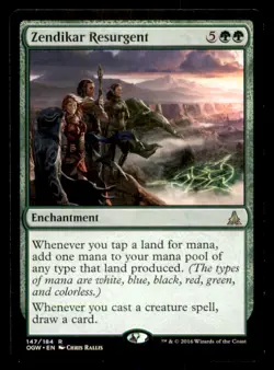 MTG Zendikar Resurgent LP Light Play Oath of the Gatewatch [3987] - Image 1