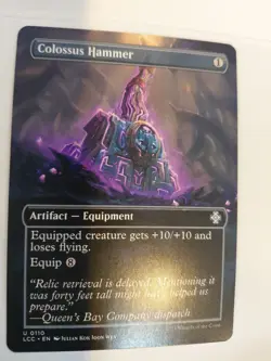 Colossus Hammer (Borderless) Commander: the Lost Caverns of Ixalan Regular - Image 1