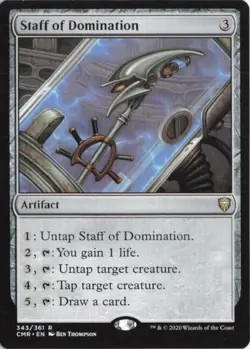 Staff of Domination R Commander Legends 343 NM - Image 1