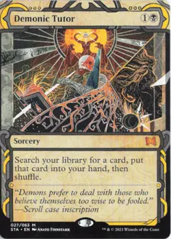 Demonic Tutor M Strixhaven: Mystical Archives 27 NM - Image 1