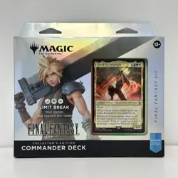 MTG Magic Final Fantasy Limit Break Cloud Commander Deck Collectors SHIPS TODAY? - Image 1
