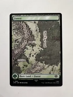 Forest - FULL ART (#281) - MTG The Lord of the Rings: Tales of Middle-earth - NM - Image 1