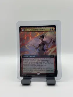 MTG, Overwhelming Victory FOIL Extended Art 196 NM Avatar: The Last Airbender TL - Image 1