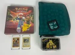 Vintage Pokemon Cards Collection Lot Binder Wotc Base Set Holos 350+ Cards - Image 1