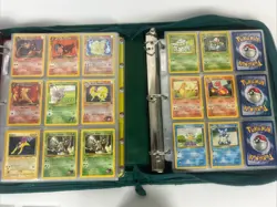 Vintage Pokemon Cards Collection Lot Binder Wotc Base Set Holos 350+ Cards - Image 2