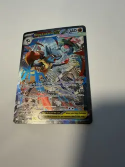 2025 Pokemon Mega Lucario ex 179/132 Special Illustration Rare Mega Evolution - Image 1