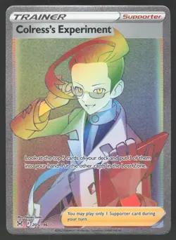 Colress's Experiment 205/196 Secret Rare Pokemon TCG Lost Origin NM - Image 1