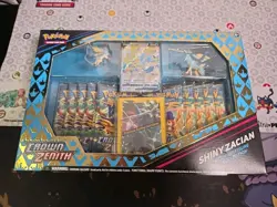 Pokemon - Crown Zenith Premium Figure Collection Shiny Zacian SEALED 820650851636 - Image 1