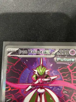 Iron Valiant ex 157/131 Sv: Prismatic Evolutions Holo SIR Pokemon TCG - Image 3