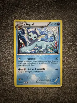 AQUALI HOLO - POKEMON 3/12 PROMO MAC DONALD MCDO 2013 FR - Image 1