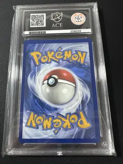 Pokemon TCG Destined Rivals Team Rocket's Mewtwo EX Full Art 213 Ace 10 Not PSA - Image 2
