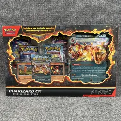 Pokemon TCG Charizard Ex Special Collection Box Sealed NEW - Image 1