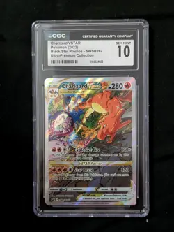 CHARIZARD VSTAR Sword & Shield UPC Promo SWSH262 CGC 10 Pokemon - Image 1