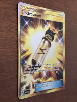 Pokemon TCG Electropower Trainer SM Lost Thunder Secret Rare 232/214 NM - Image 2