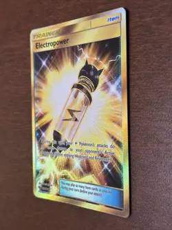 Pokemon TCG Electropower Trainer SM Lost Thunder Secret Rare 232/214 NM - Image 3