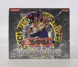 Yu-Gi-Oh Invasion of Chaos Unlimited 24-Pack Booster Box IOC EX-MT *153 - Image 1