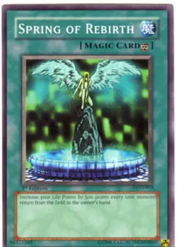 Yugioh! Spring of Rebirth - LOD-076 - Common - 1st Edition Near Mint, English - Image 1
