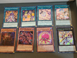 Yu-Gi-Oh Holo Trading Cards Lot of 8 Vintage - Image 1