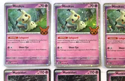 Lot of 6 Pokemon Cards, 2024 Munkidori, Mimikyu - Image 2