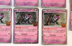 Lot of 6 Pokemon Cards, 2024 Munkidori, Mimikyu - Image 5