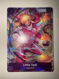 One Piece Card Game Little Sadi OP02-073 Rare Paramount War ALT ART TCG CCG - Image 1