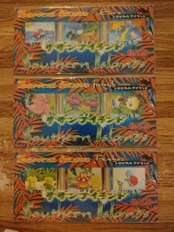 1998 Vintage Pokemon Southern Island Tropical Island Card Set - Image 1