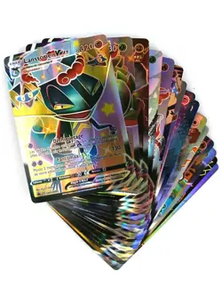 NEW 50PCS Pokemon TCG S-Chinese Exclusive Sword & Shield Cards Rare Vmax Radiant - Image 3
