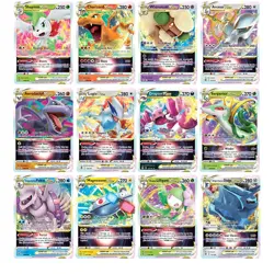 NEW 50PCS Pokemon TCG S-Chinese Exclusive Sword & Shield Cards Rare Vmax Radiant - Image 5