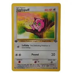Jigglypuff 1st Edition 54/64 Jungle Pokemon Card - Image 1