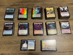 Star Wars Unlimited Jump To Lightspeed C/U Playset 3x + Rare Leaders (498 cards) - Image 1