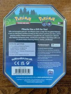 Pokemon Trading Card Game: Sword & Shield Pokemon Go Tin - Snorlax New & sealed! - Image 3