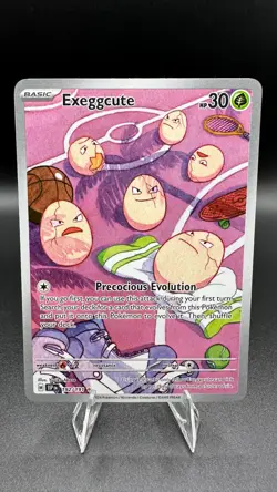 Pokemon Exeggcute 192/191 Surging Sparks Illustration Rate IR Alternate Art Card - Image 1