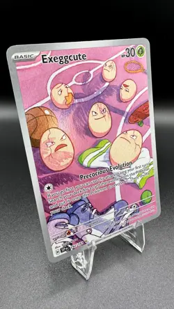 Pokemon Exeggcute 192/191 Surging Sparks Illustration Rate IR Alternate Art Card - Image 2
