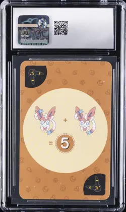 2019 POKEMON PLAYING CARDS POINT SALAD - EEVEE ED - KOREAN UMBREON CGC 9 - Image 2