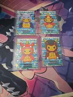 Pikachu Poncho And Mario Luigi Team Rocket Christmas Card Database - Pokemon - Image 3